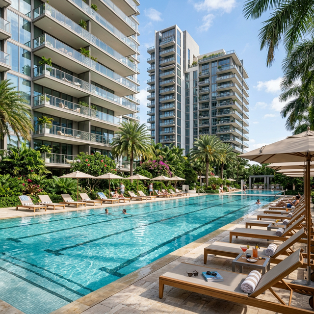 Luxury 3 BHK Apartments on Airport Road — Sattva City North Bangalore Township with Pool and Green Spaces